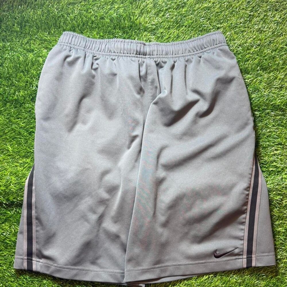 Nike Men's Grey and Brown Shorts